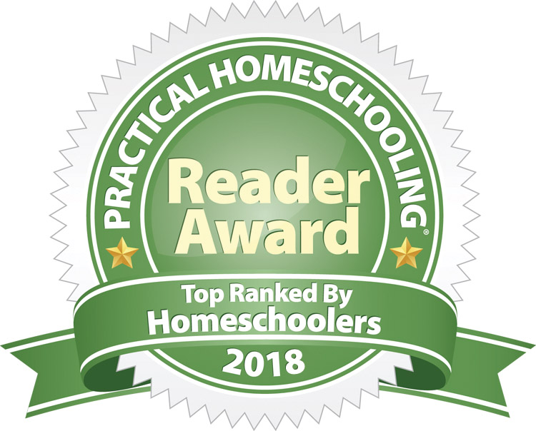 Practical Homeschooling Reader Award 2018