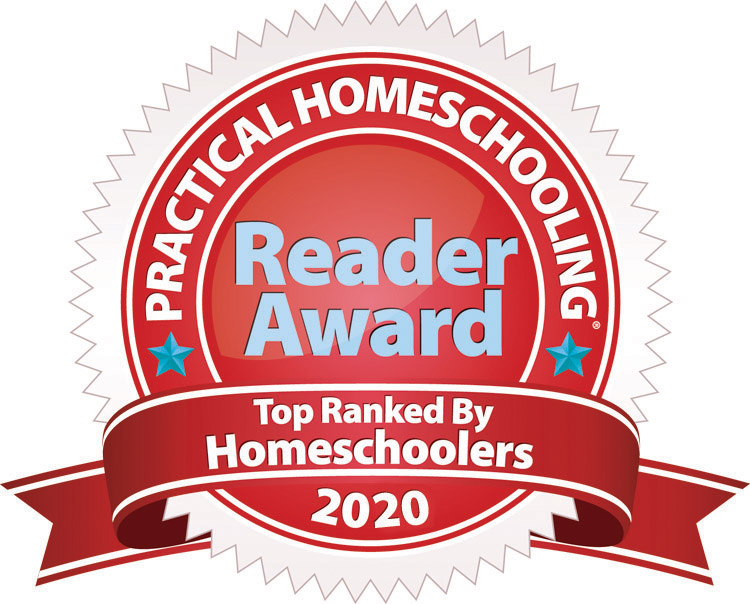 2nd Place - 2020 Practical Homeschooling Readers Awards (TM)